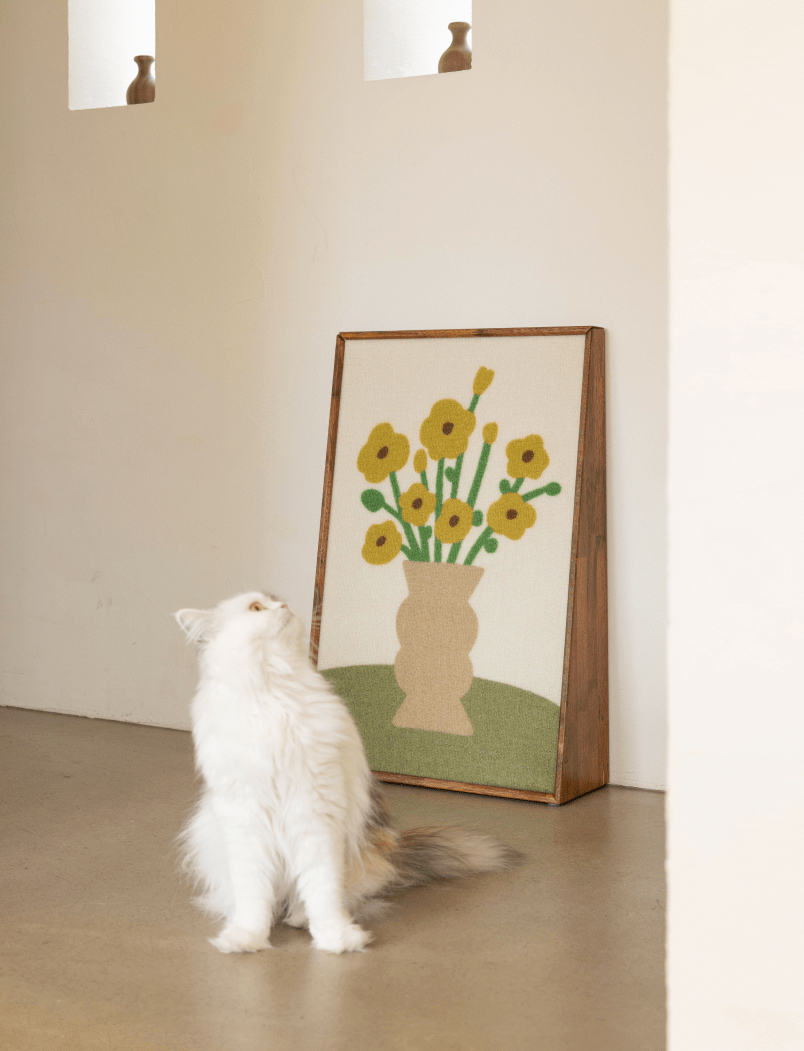 Fidotail Art poster scratcher (2 colors)