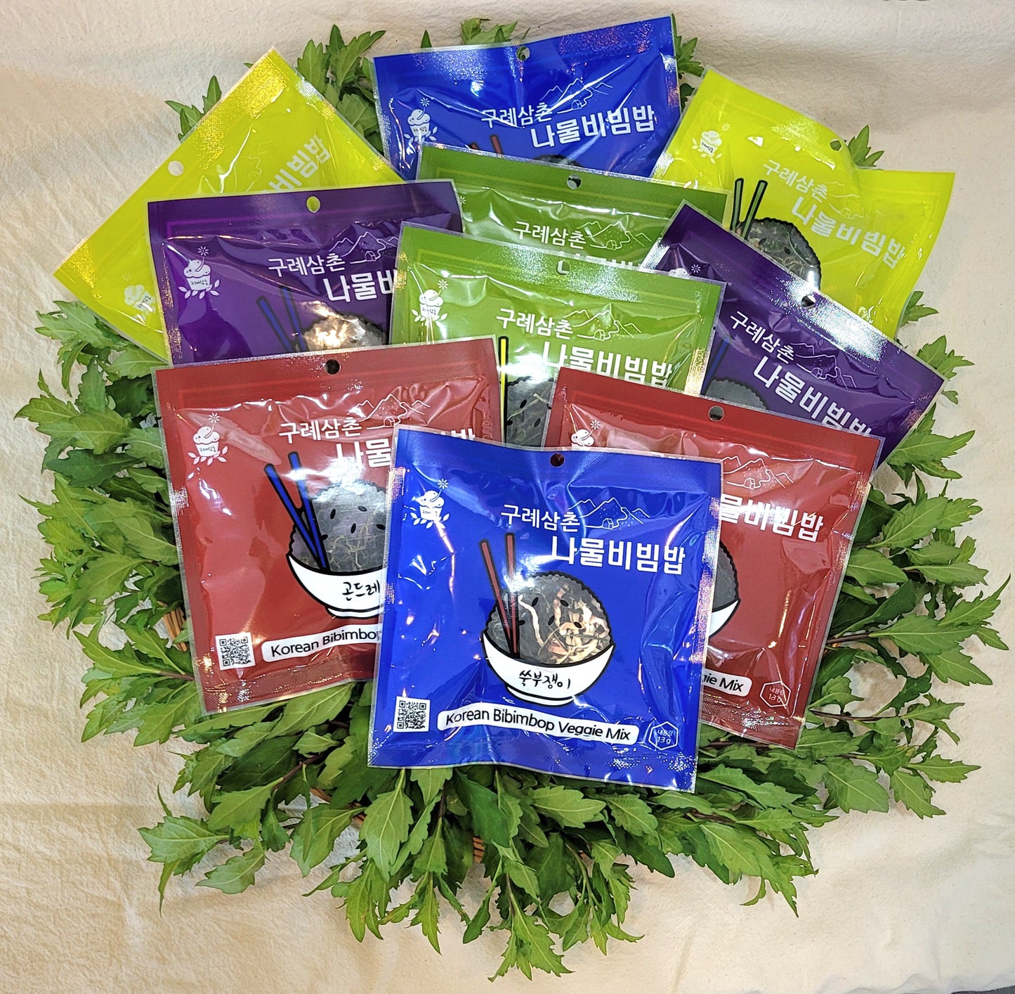 Uncle Gurye Dried Vegetable Mix for Bibimbap (1)