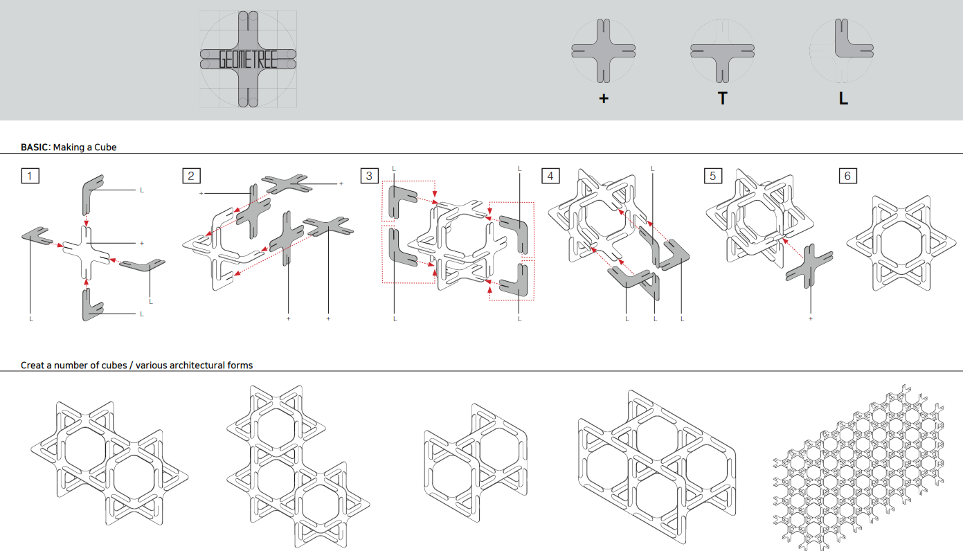 MADE Geometree 50 Block 50*50*270