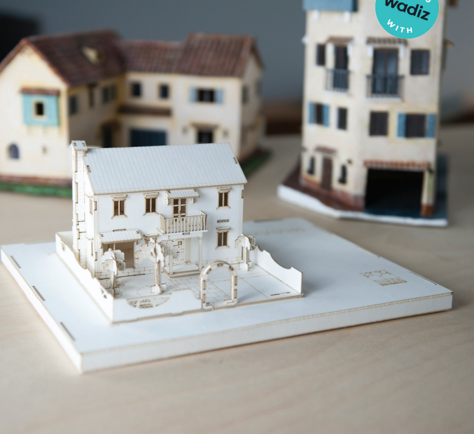 MADE Monaco House Model Kit