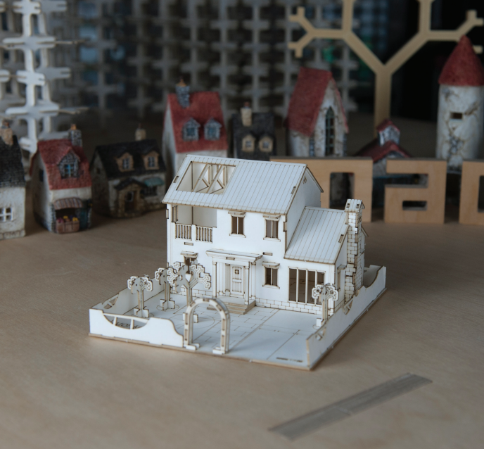 MADE Monaco House Model Kit