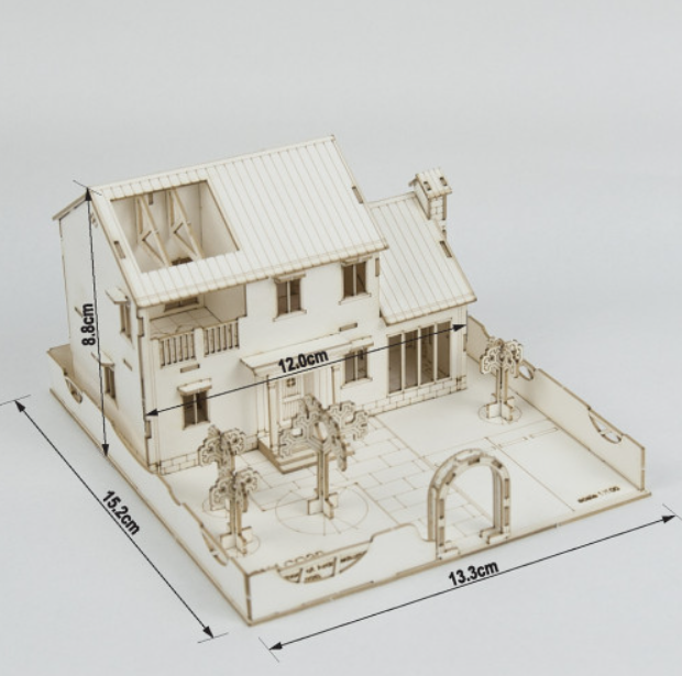 MADE Monaco House Model Kit