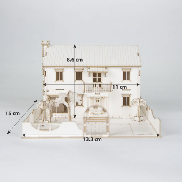 MADE Monaco House Model Kit