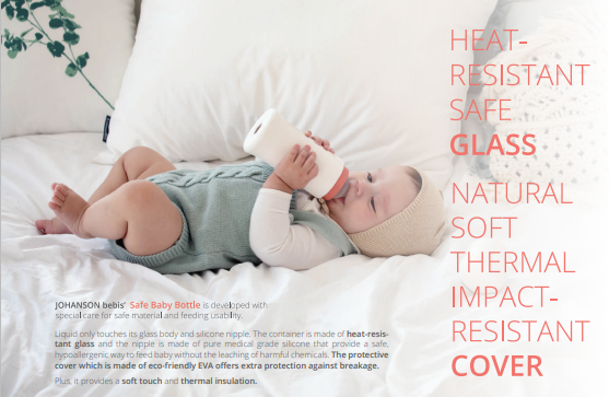JOHANSON bebis Safe Baby Cover Bottle
