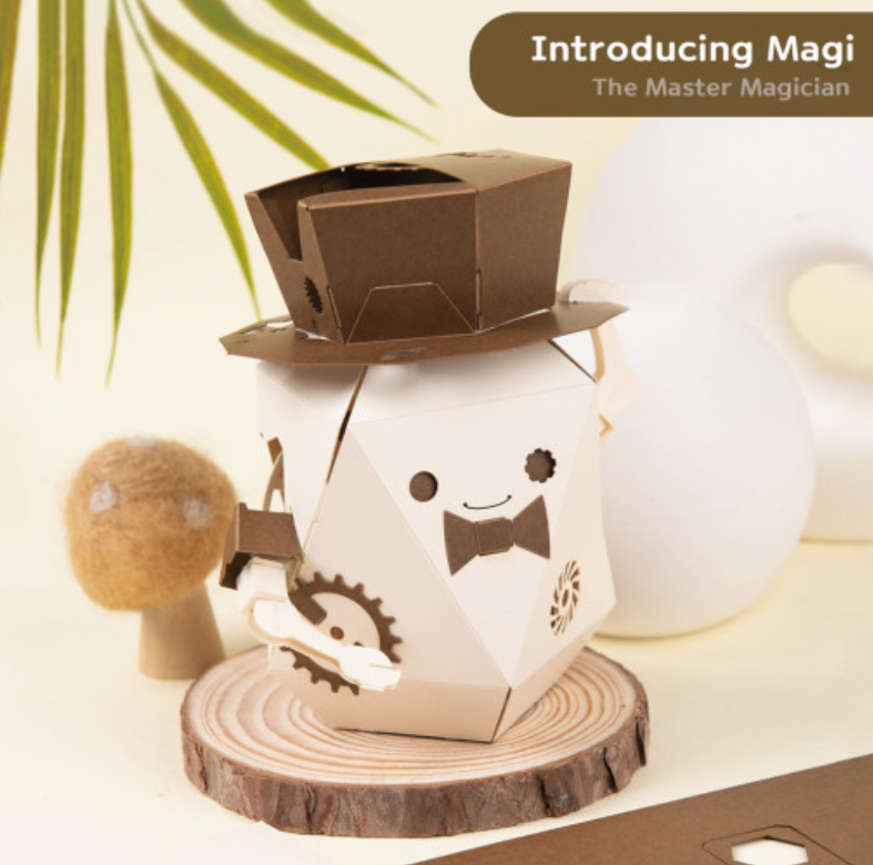 ROBOTRY Moving Paper Robots Making Kit
