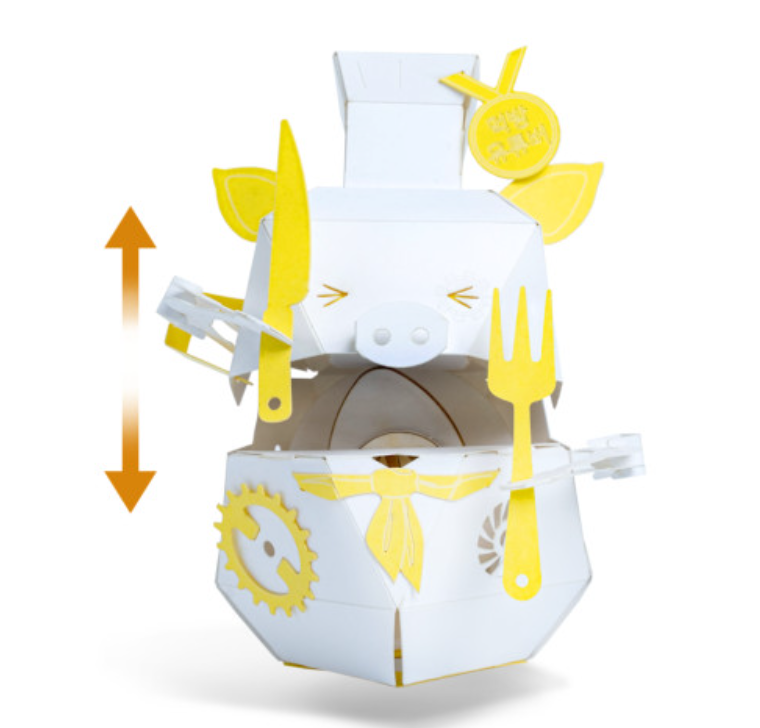 ROBOTRY Moving Paper Robots Making Kit