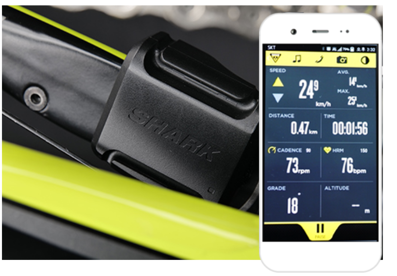 OOBIK B Shark Cycling Speed Cadence Sensor