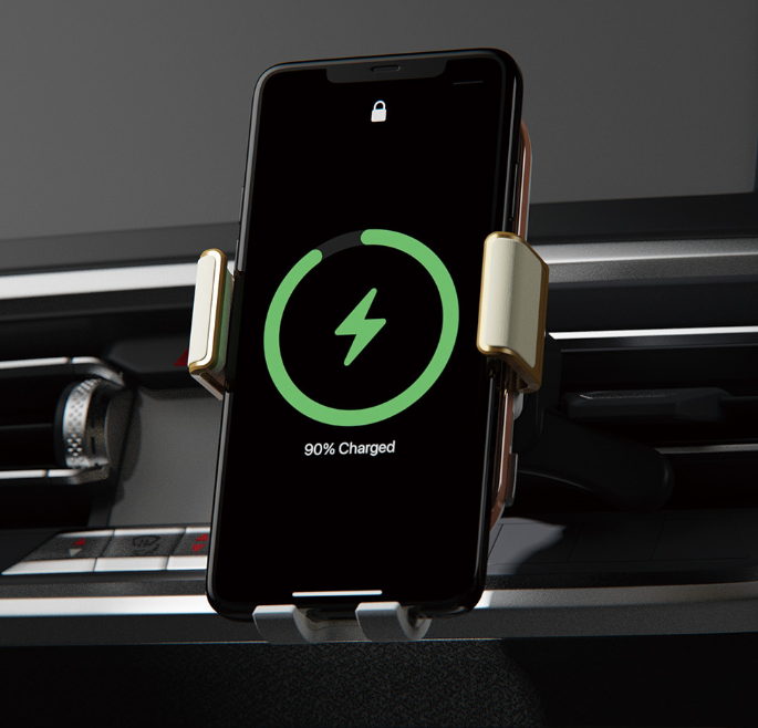 CUPLUS2 Cooleven Car Wireless Car mount Charger