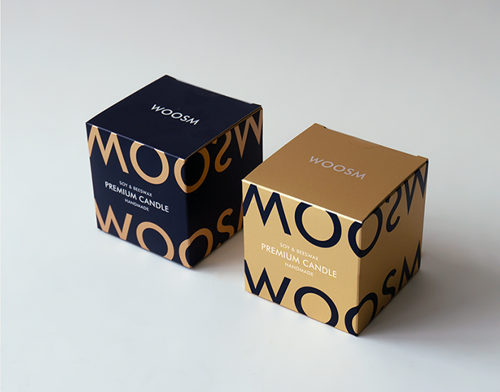 WOOSM Sculptural Candle Milk