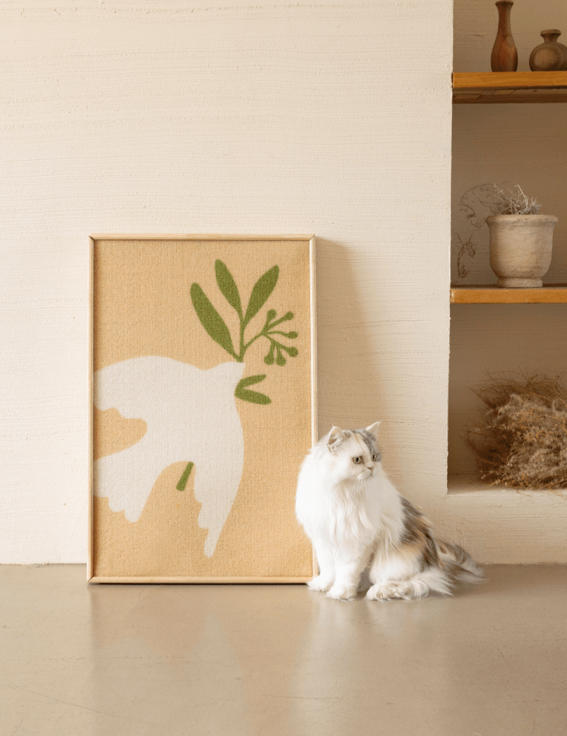 Fidotail Art poster scratcher (2 colors)