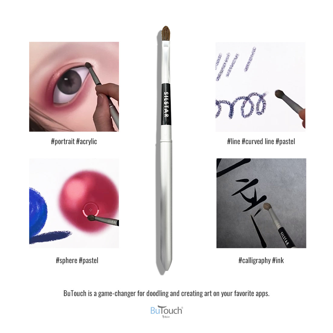 SILSTAR Butouch Basic Digital Painting Brush Stylus