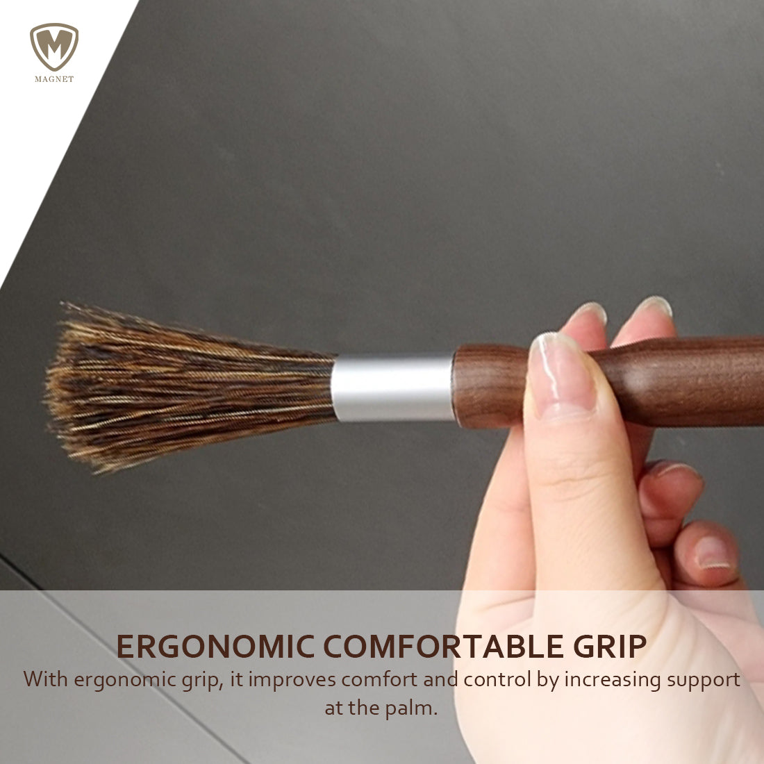 SILSTAR MAGNET Professional Coffee Grinder Cleaning Brush