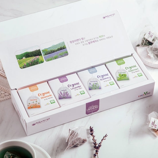 Pyeong Chang Lavendar Organic Tea (4pcs/set)