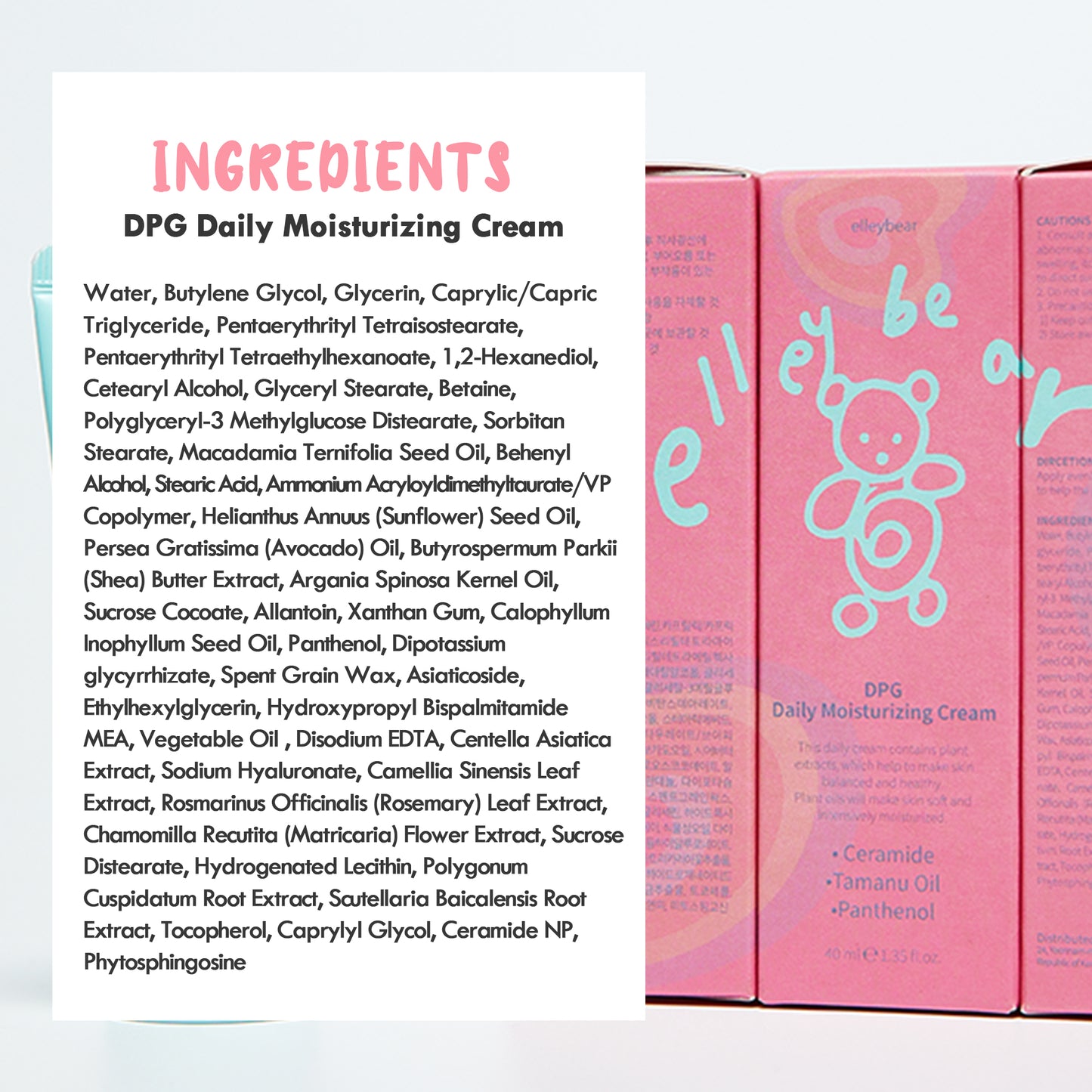 elleybear DPG Daily Moisturizing Cream 40ml