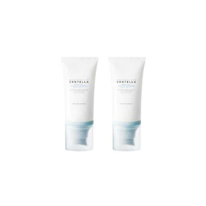 SKIN1004 Madagascar Centella Hyalu-Cica Water-Fit Sun Serum SPF 50+ PA++++ - 50ml*2 (Twin Pack)