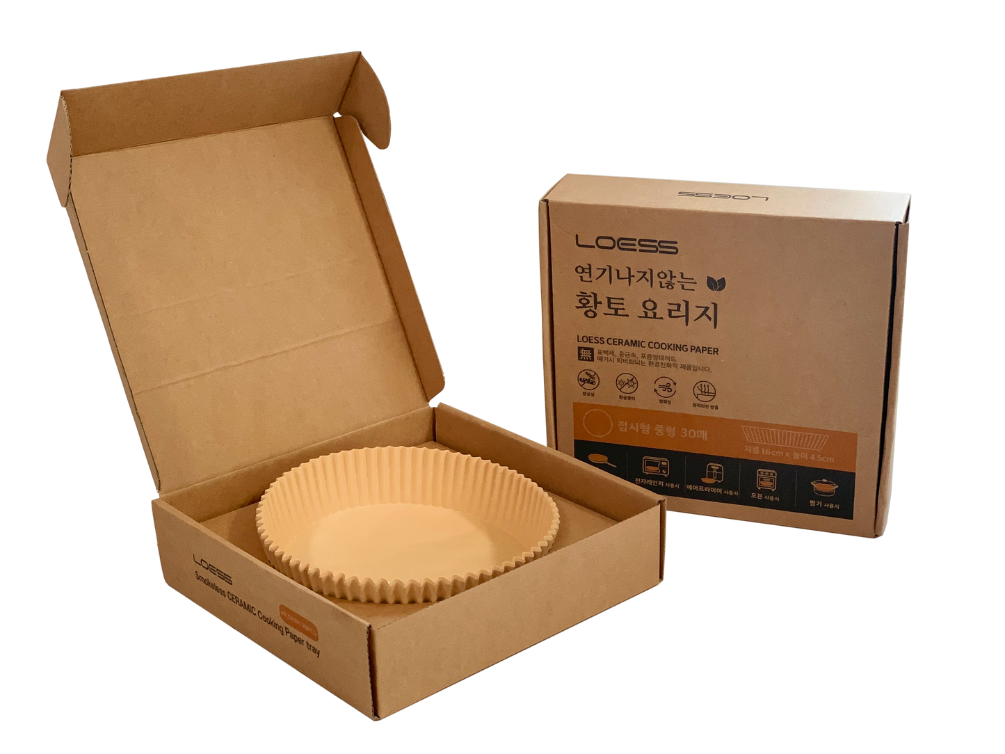 LOESS CERAMIC COOKING PAPER (Plate) X 3EA