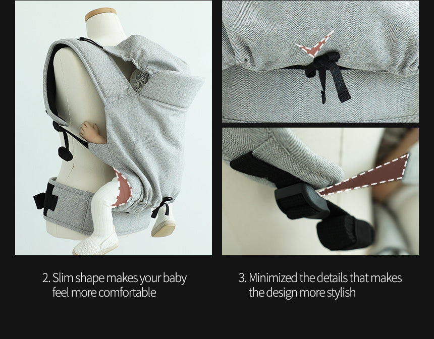 DMANGD illi baby carrier – Houndtooth