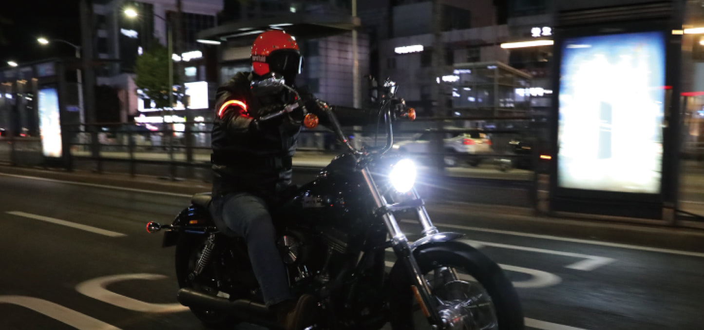 BOIDA LED Reflecterende band | Klein (armbreedte) | Hoge zichtbaarheid tijdens het hardlopen, fietsen, kamperen, wandelen en fietsen | USB oplaadbaar | Veiliger dan een reflecterend vest | - House of K