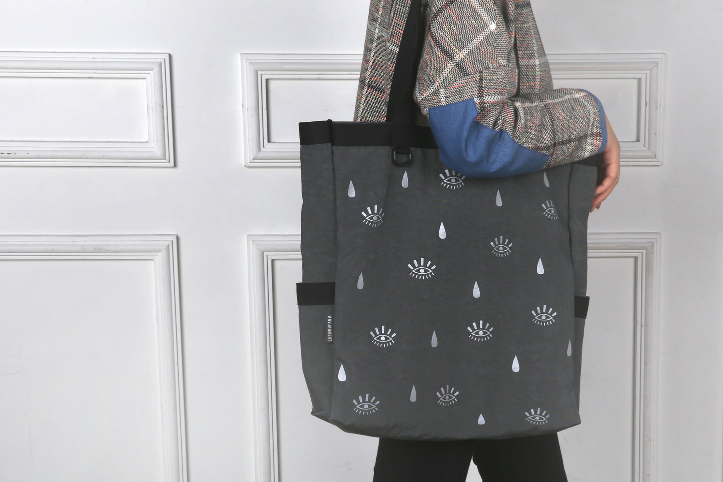 Tote Bag - Vonui & Co - Oog-Grijs - House of K