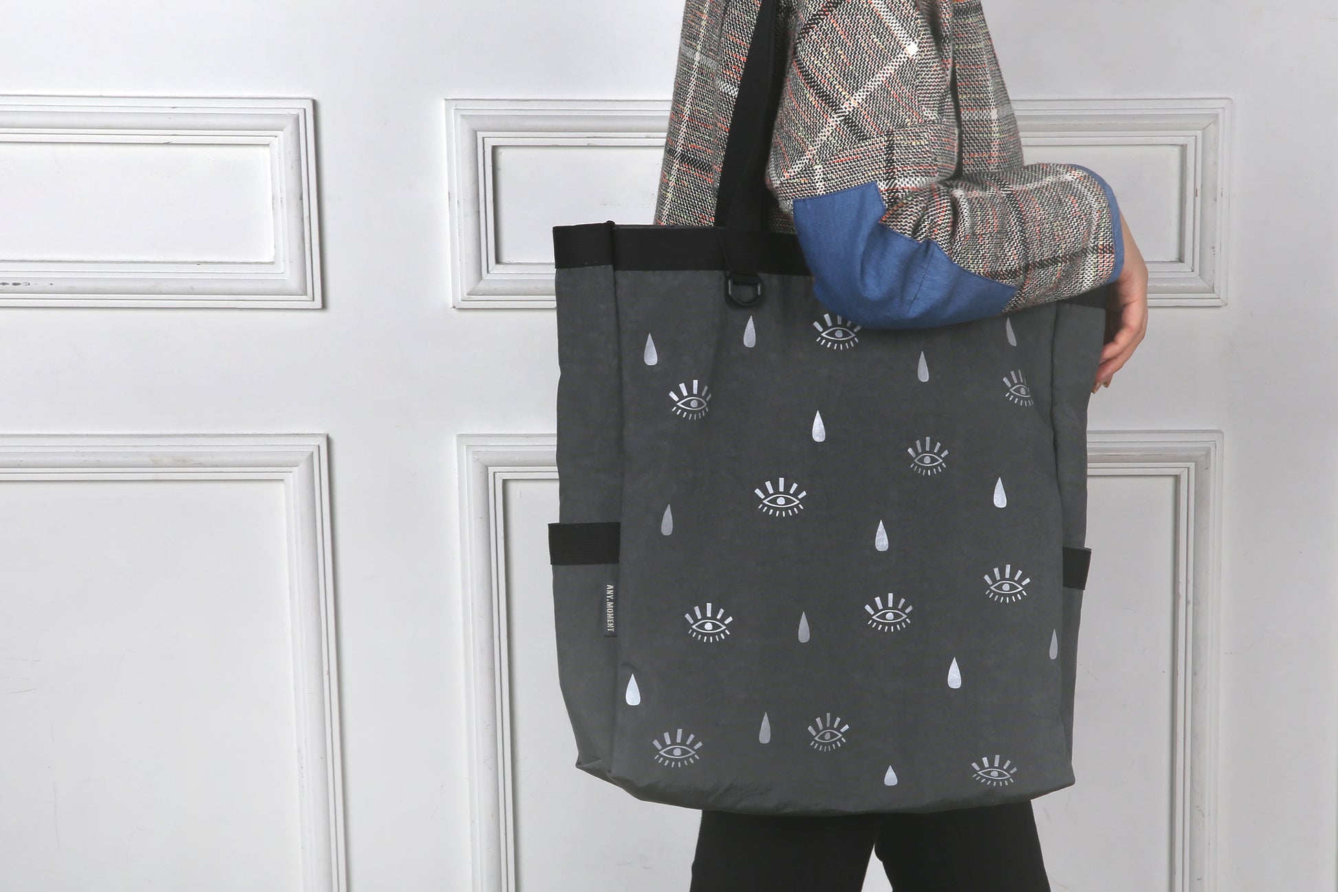 Tote Bag - Vonui & Co - Oog-Grijs - House of K