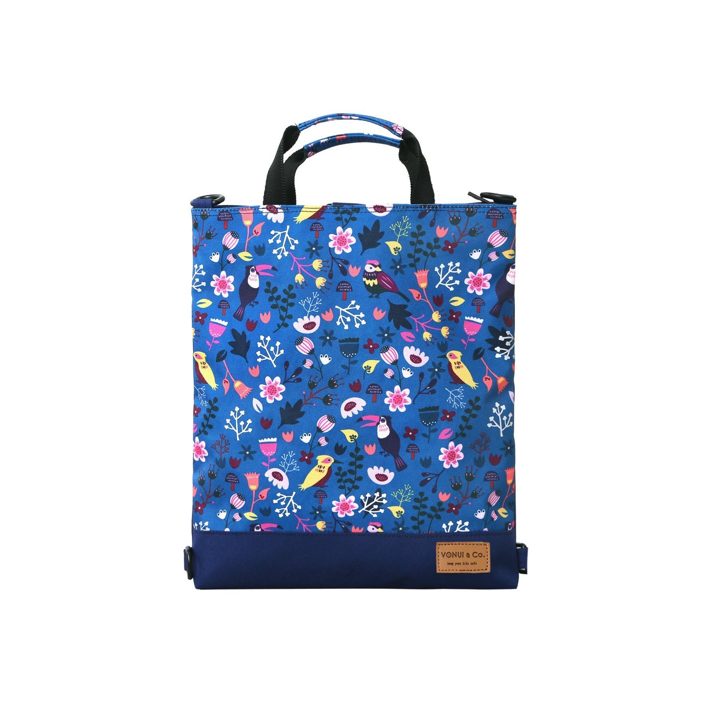 Kids Two Way Bag - Vonui & Co - Vogels en Bloemen - House of K