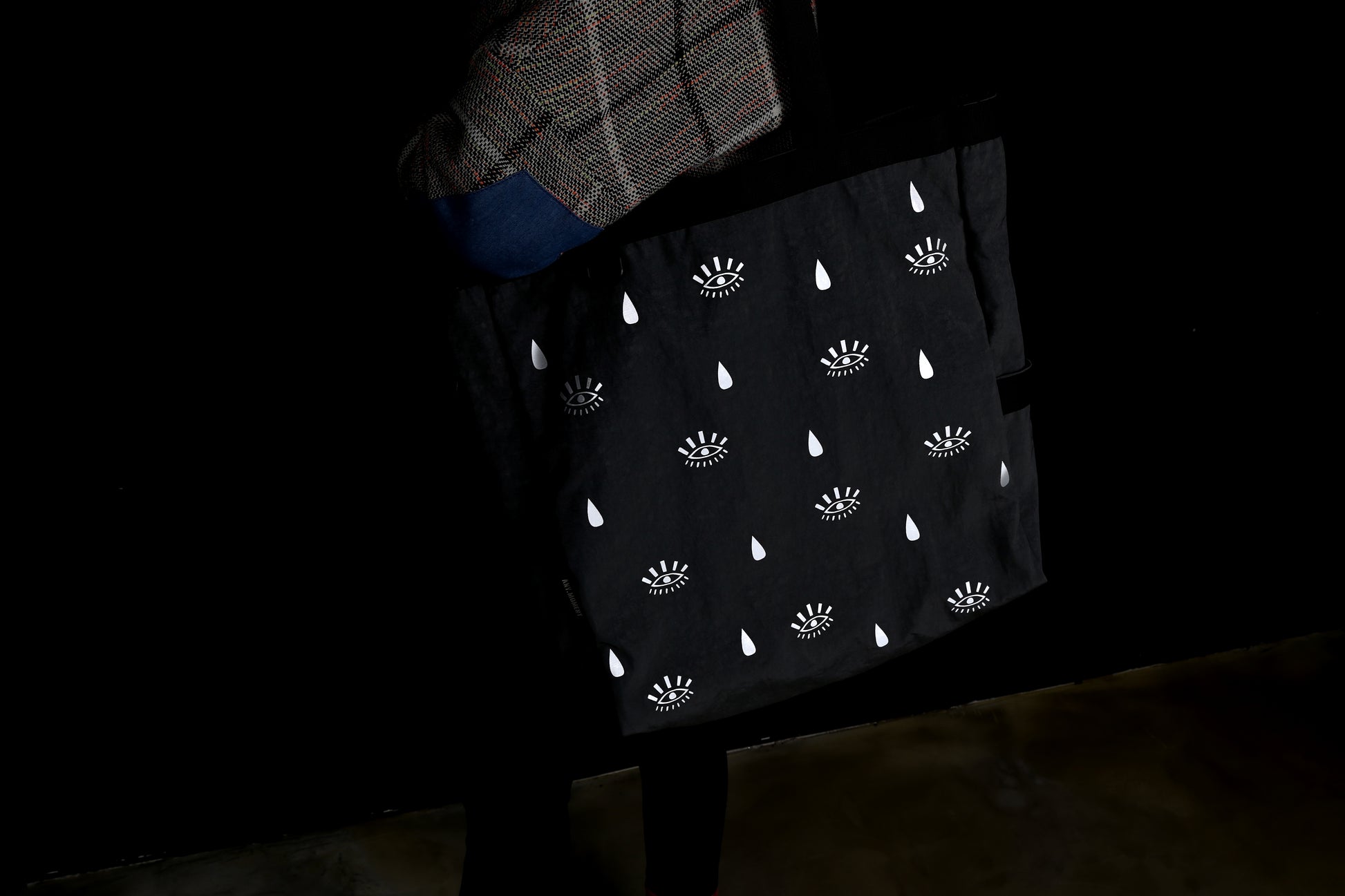 Tote Bag - Vonui & Co - Oog-Grijs - House of K