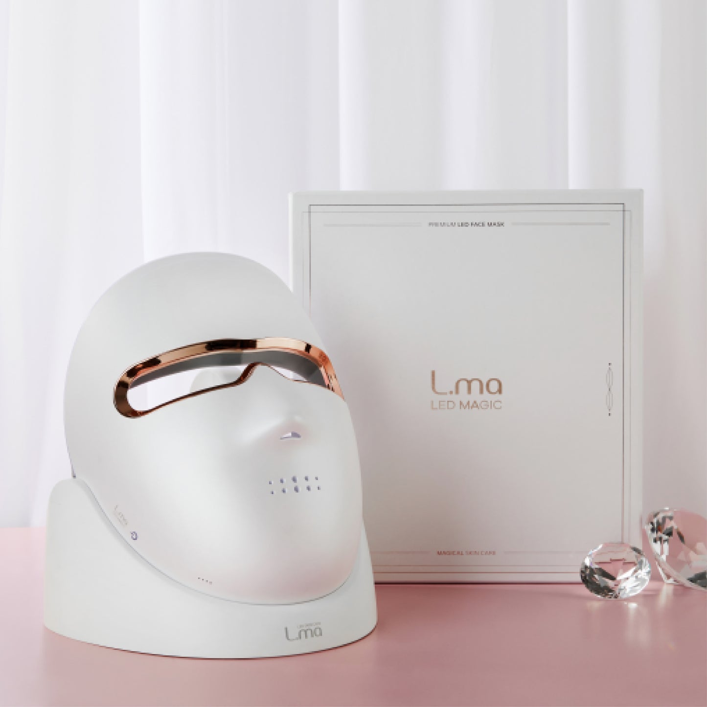 L.ma LED Gezichtsmasker_VITSRO PREMIUM LED SKIN CARE DEVICE
