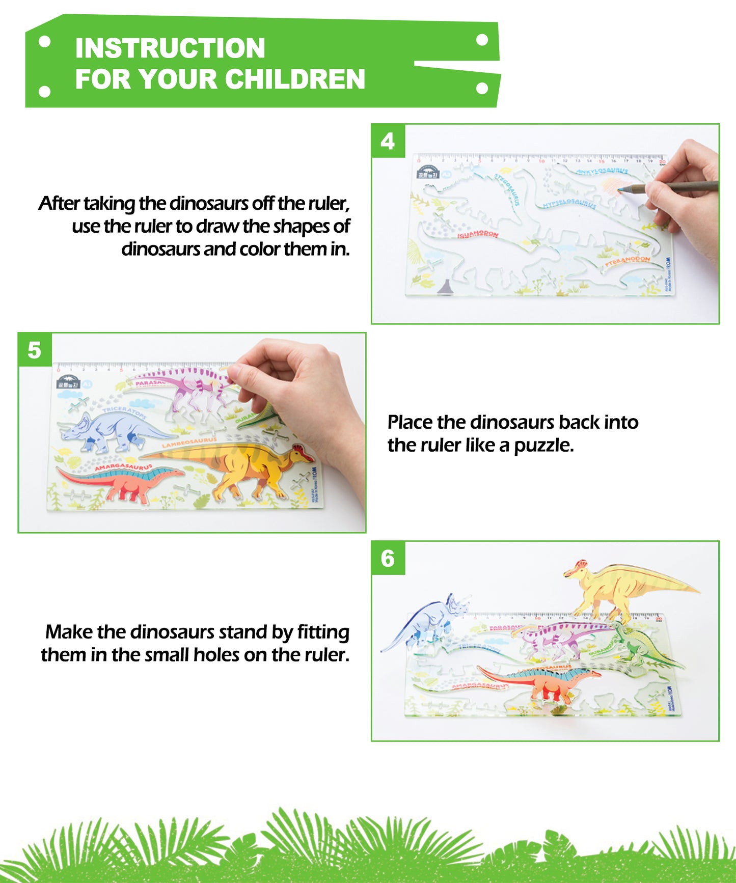 Prom - Dinosaurus leerset A - House of K