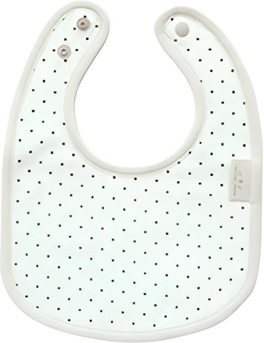 Hellowshine Organic terry bib (Dot white)