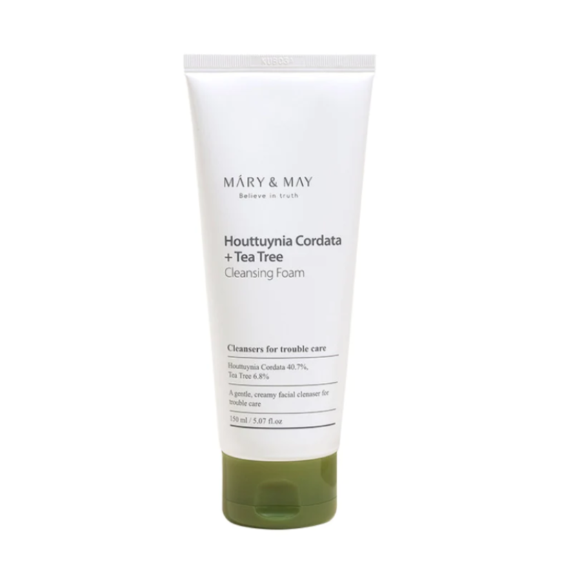 Mary & May Houttuynia Cordata+Tea Tree Cleansing Foam