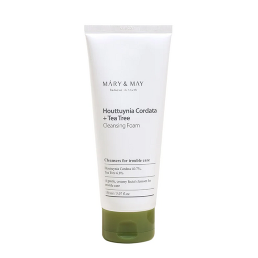 Mary & May Houttuynia Cordata+Tea Tree Cleansing Foam