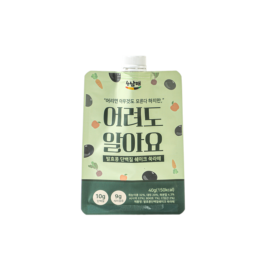 4namme Fermented Soy Protein Shake Mugwort Latte 40g x 10 Packs