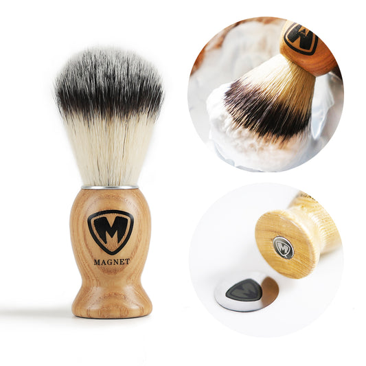 SILSTAR MAGNET Magnetic Shaving Brush for Face and Beard