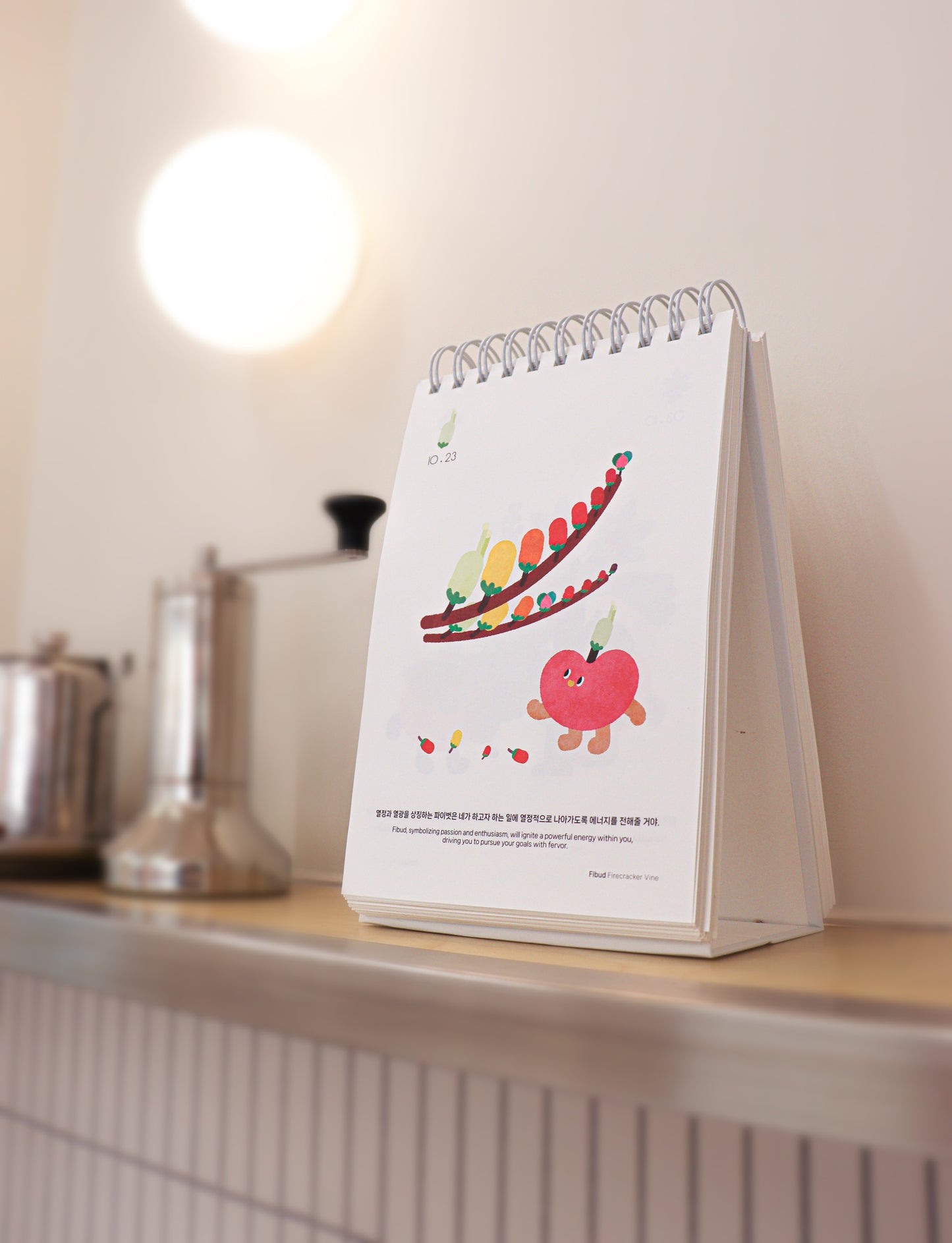 roundground Birthday Flower Flobud Perpetual Calendar  