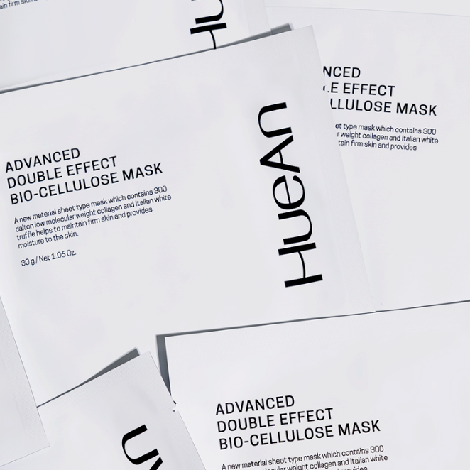 HUEAN Advanced Double Effect Bio-Cellulose Mask