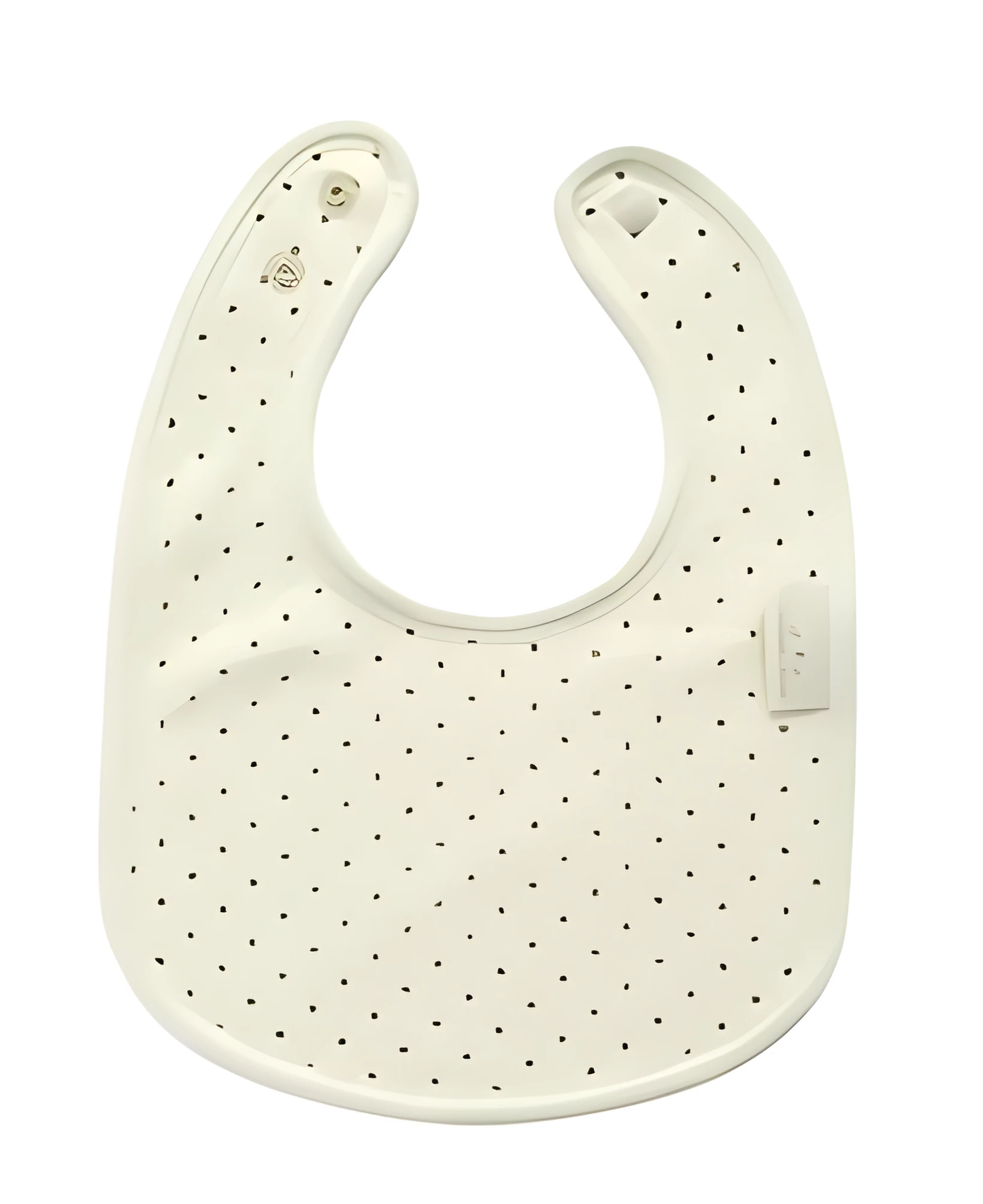 Hellowshine Organic terry bib (Dot cream)