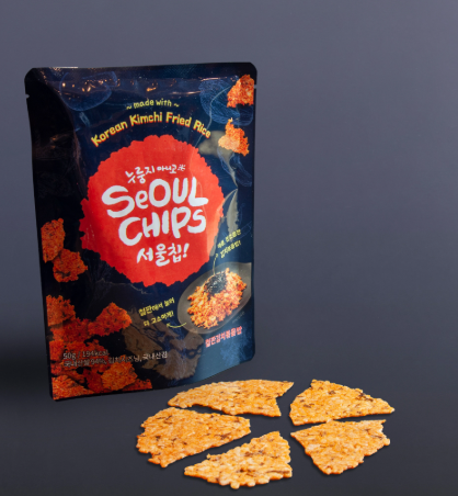 Seoul Chips Kimchi Rice Snack x 5 Packs